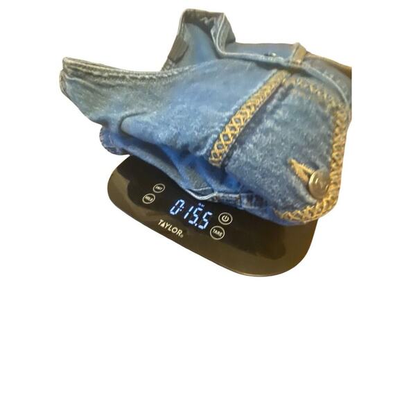 Liz Wear V Neck Denim Jacket Size Small Petite Long Sleeve Casual Vintage - Picture 16 of 16